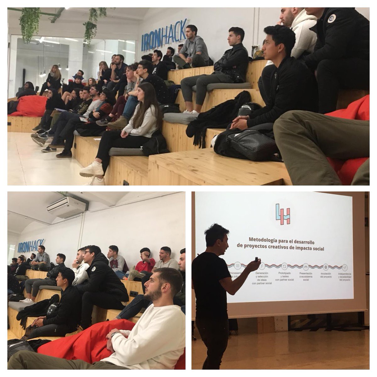 cejaumebalmes's tweet image. Els alumnes del CFGS de Màrqueting i Publicitat han participat a un taller per a joves emprenedors organitzat per ironhackbcn, Escola Internacional de Negocis, en colaboració amb Learning by Helping.
#LearningbyHelping #FP #educació #GrauSuperior #CiclesFormatius #Màrqueting