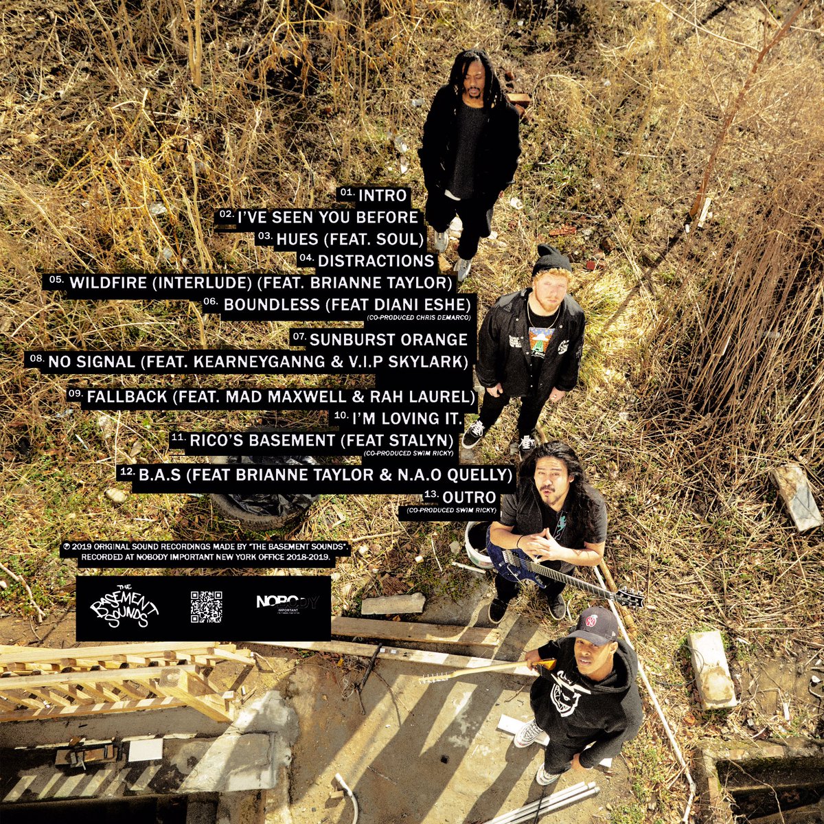 TBS_NYC's tweet photo. It’s been a long wait, but we’re now proud to present our debut full length album “The Basement Sounds: Vol 1. “ being released 2/18/19
Written and Recorded In NobodyImportant Studios Brooklyn, NY by The Basement Sounds
#Brooklyn #Music #NYC #TheBasementSounds #VersusandCo https://t.co/ES58kfSDwr