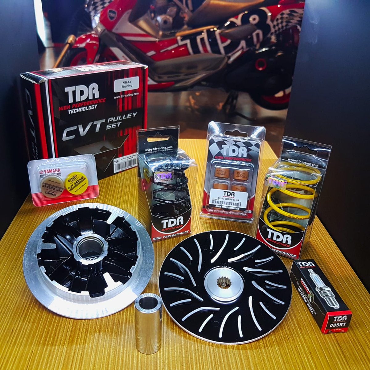 best pulley set for aerox