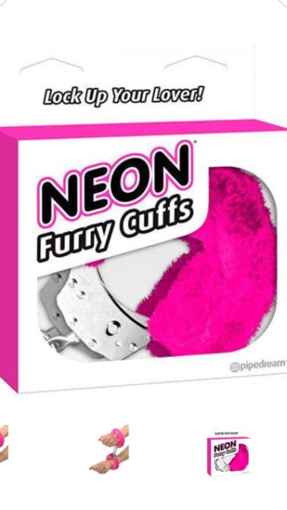 HANDSCHELLEN AUS METALL MIT PINKFARBENEM PLÜSCH         Internetseite : sexydarkdreams.ch/?wpam_id=10