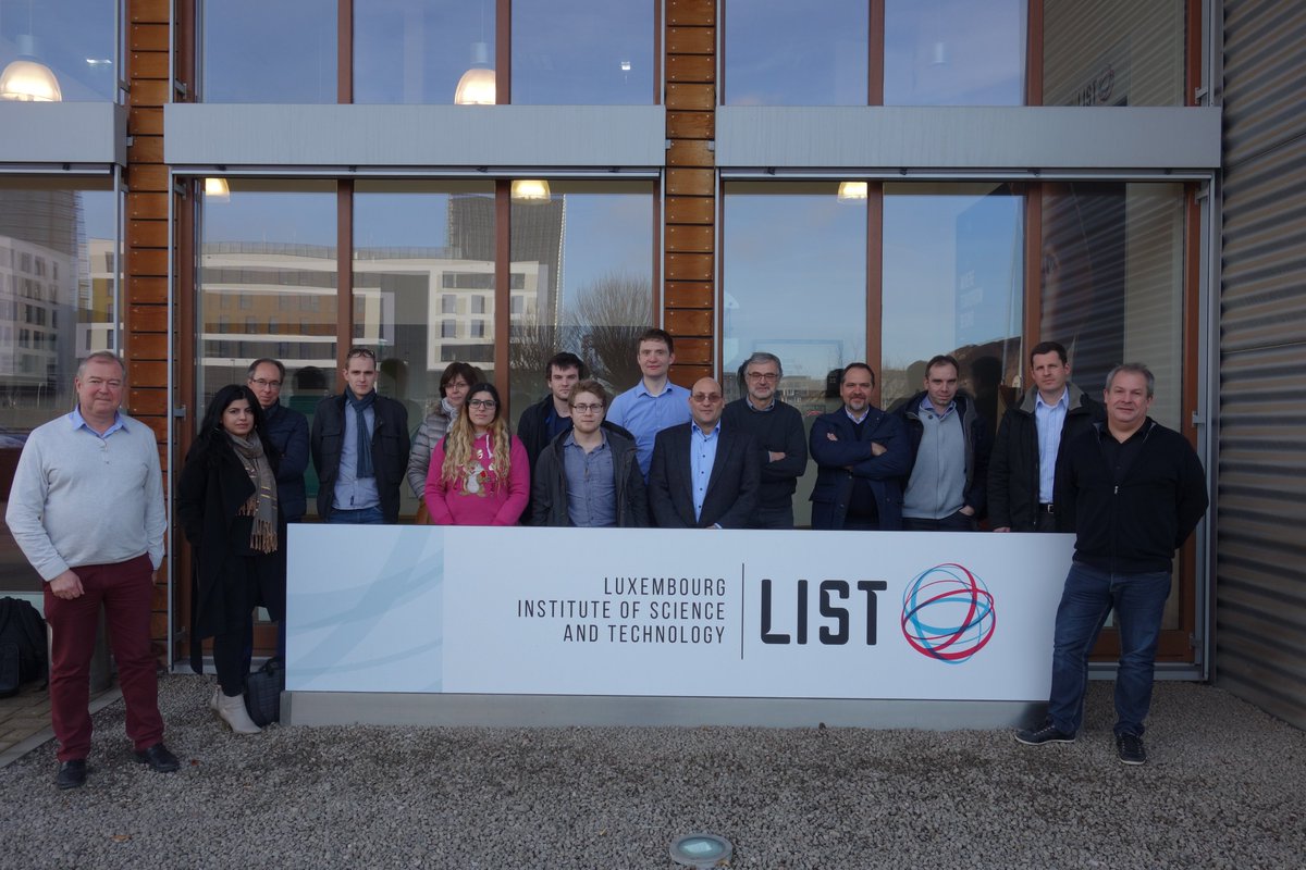 pole_materalia's tweet photo. Le @pole_materalia partenaire du projet #Pulsatec était présent au Kick off avec les autres partenaires @Univ_Lorraine, @Saar_Uni, @UniversiteLiege, LIST, CRM Group, @Luxinnovation, @WNT_Iberica, @ViessmannFrance, @poleMecaTech, Any Shape, @Nanogate_SE #plasma #3D https://t.co/vE6oNoPpDd