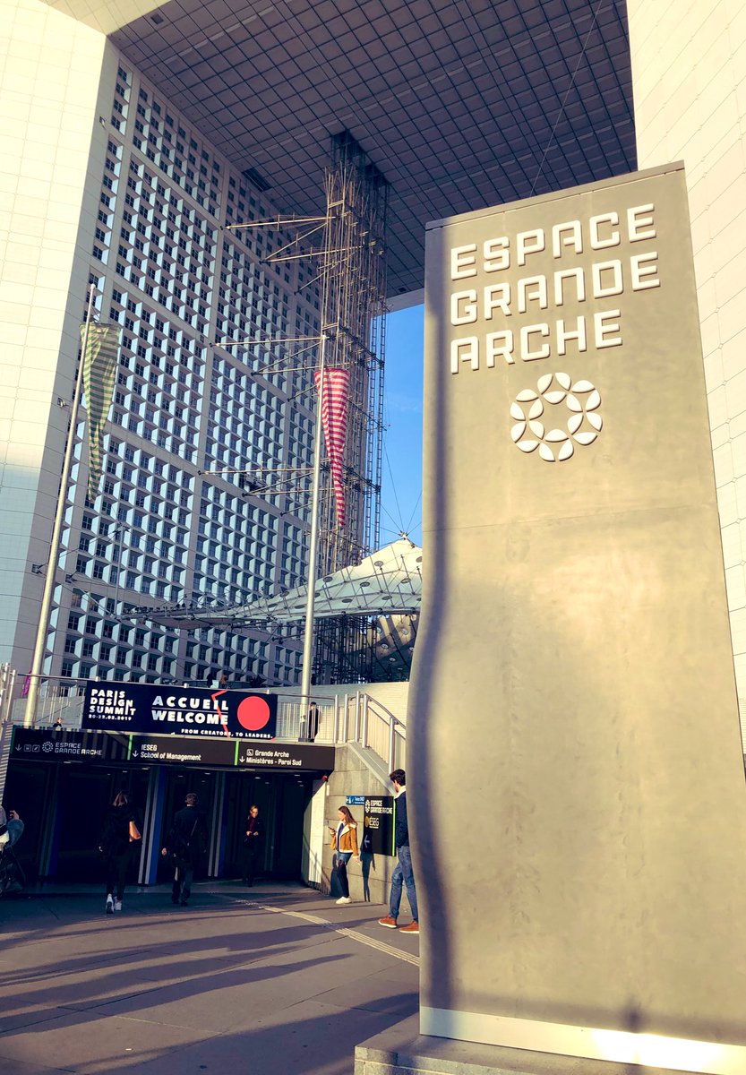 Nad_Alves's tweet photo. @TheDesignSummit c’est parti ! 

En route pour la journée dédiée au #designdurable dans le cadre du partenariat avec @ecvfrance 

#ParisDesignSummit #sdp2019 #SommetDuDesignParis #smdd2030 #changerlemonde ♻️ https://t.co/kGeUkxSWRC