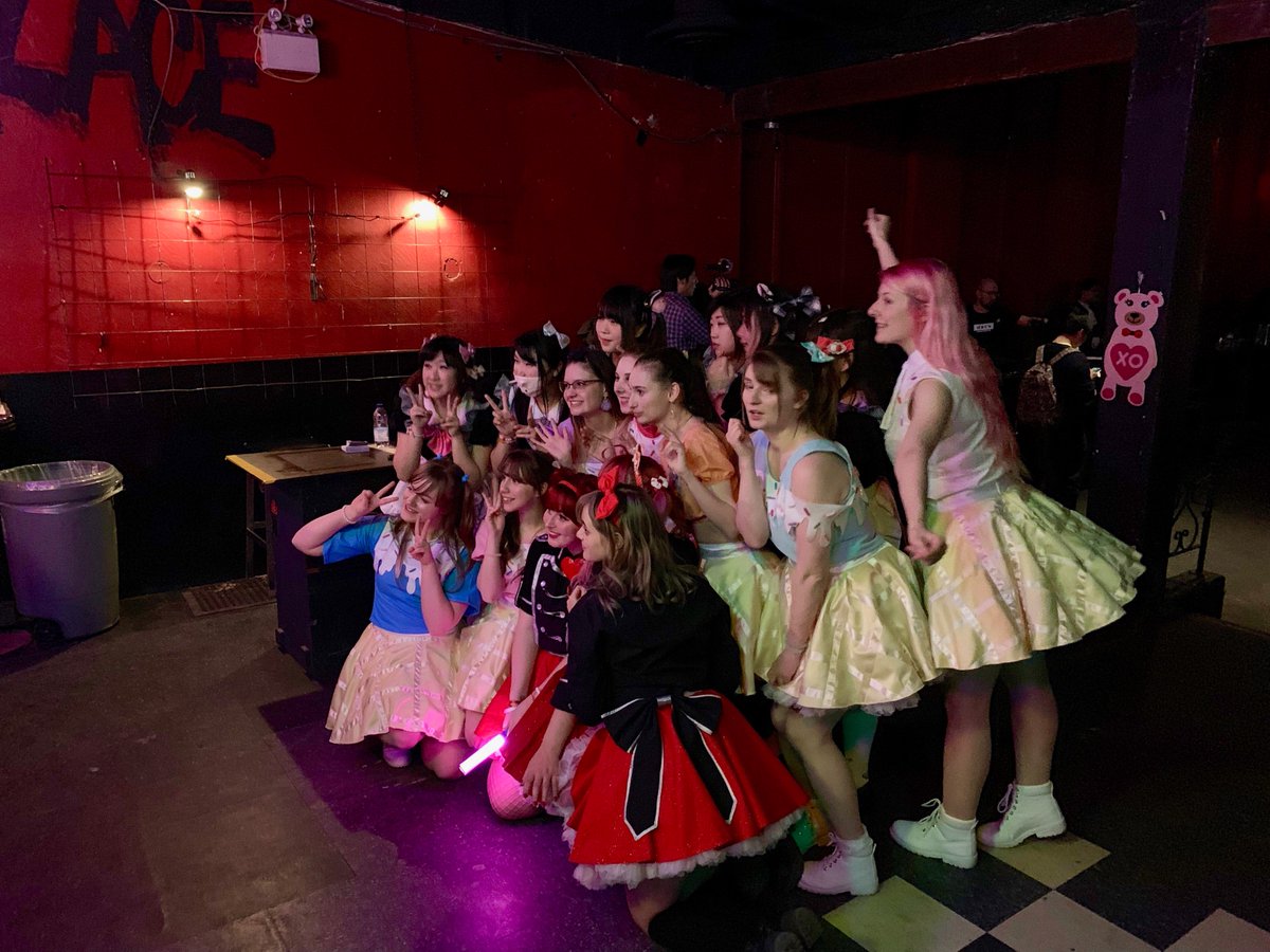 rudykw's tweet photo. ACT102, Ice Qream and 1,2,Shine!❤️
Idol Revolution ♡ Moe Moe Chu at Lee’s Palace in Toronto on 2/17!
#act102 #maids #idol #toronto #kawaii #cute #jpopidol #maididol #idolshow #idolrevolution #torontoharajukustyle #harajuku #12shine #iceqream https://t.co/TLxDyN83Fw