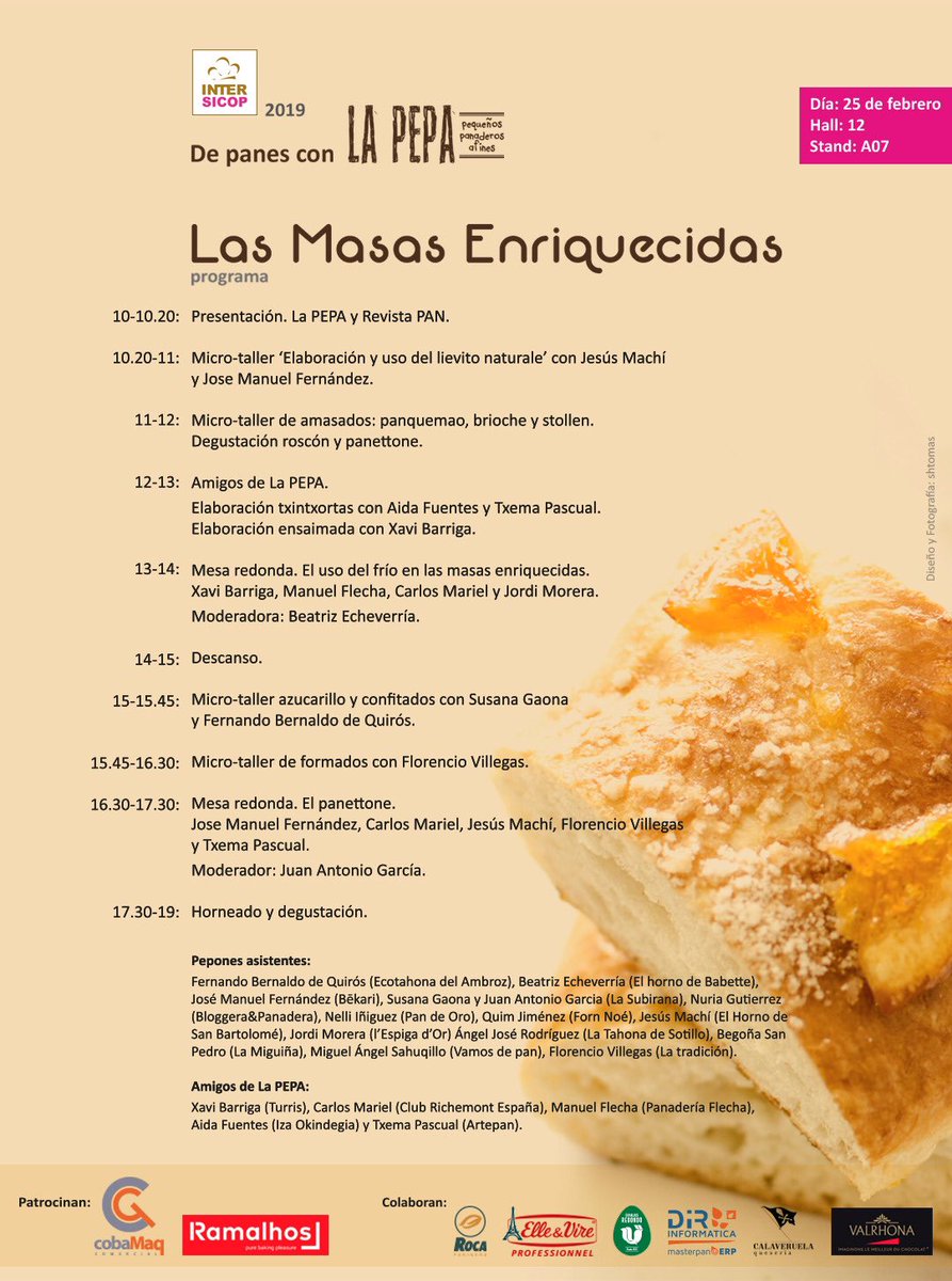cobamaq's tweet photo. La Pepa. Ramalhos. CobaMaq. El lunes 25 en @intersicop #pandeverdad #inbreadwetrust https://t.co/h77ejyJiA3