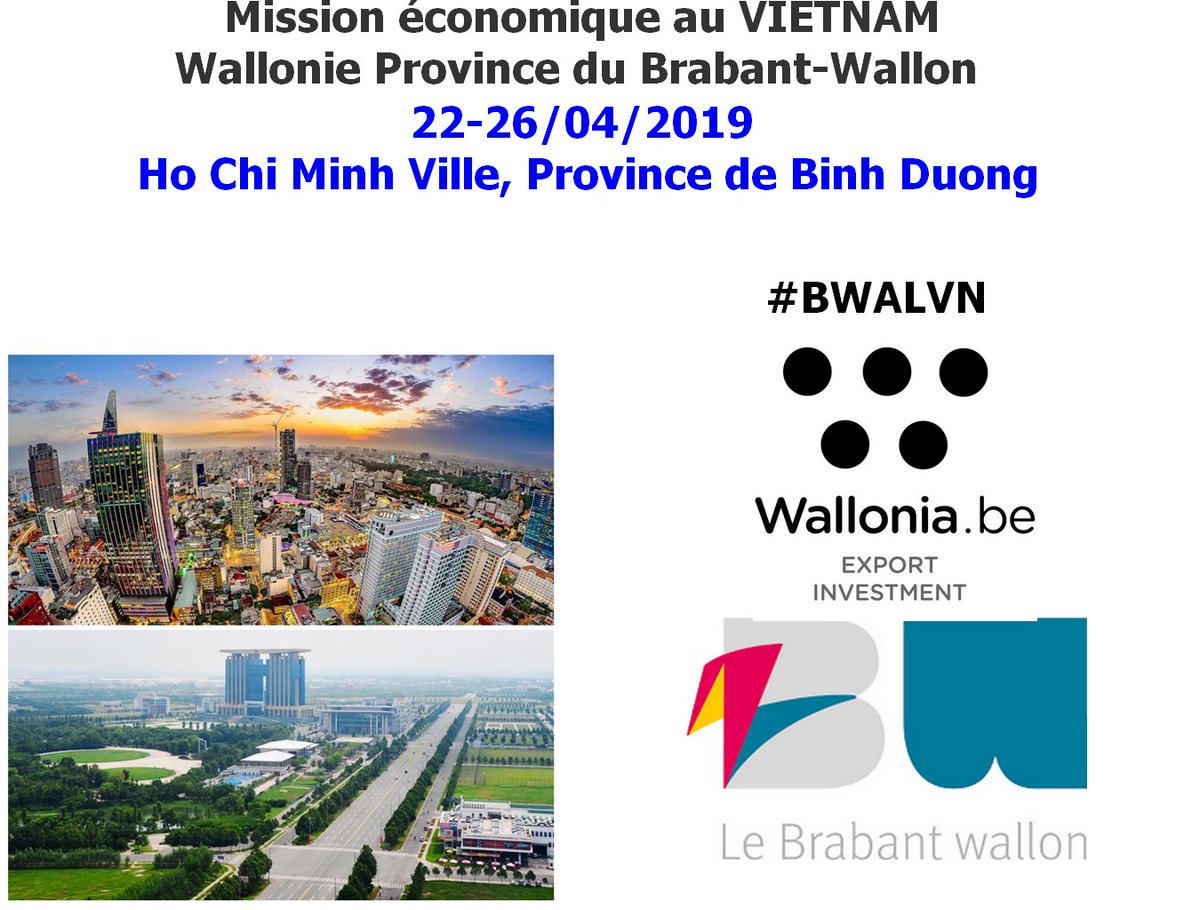 Le Vietnam est aujourd’hui l’un des pays les plus dynamiques économiquement en Asie, avec un fort taux de croissance et se prépare à conclure un accord de libre-échange avec l’Europe.
Participez avec nous à la mission économique au Vietnam 
awex-export.be/fr/agenda/miss…
