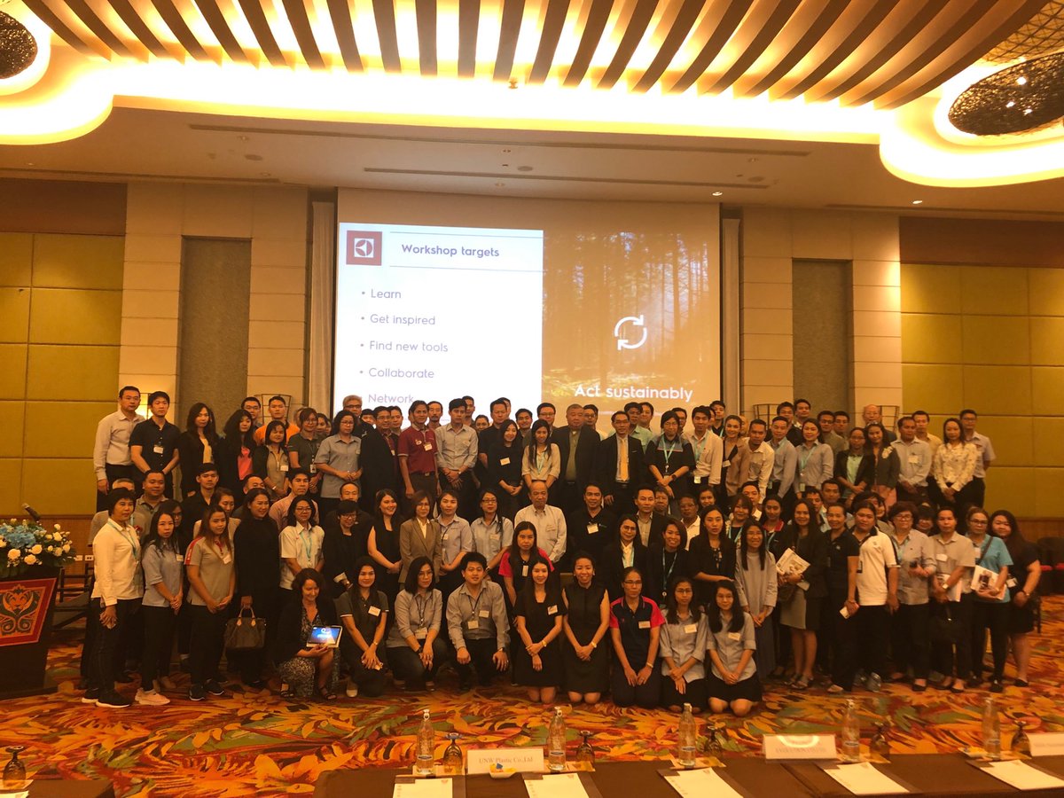 cecilianord4's tweet image. Successful workshop with all our main suppliers in Thailand together with ⁦@UNmigration⁩ and @QuizRR. A big step in improving labor practices and shaping living #forthebetter by ⁦@ElectroluxGroup⁩ !