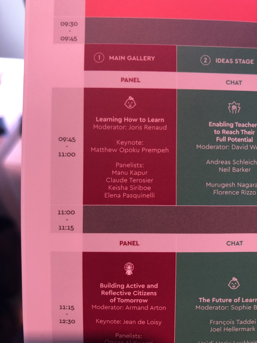 eduvoices's tweet image. Notre co-fondateur @jorisrenaud lance le 1er panel de la 2e journée #WISEparis sur la thématique #Apprendre à apprendre #FutureEd