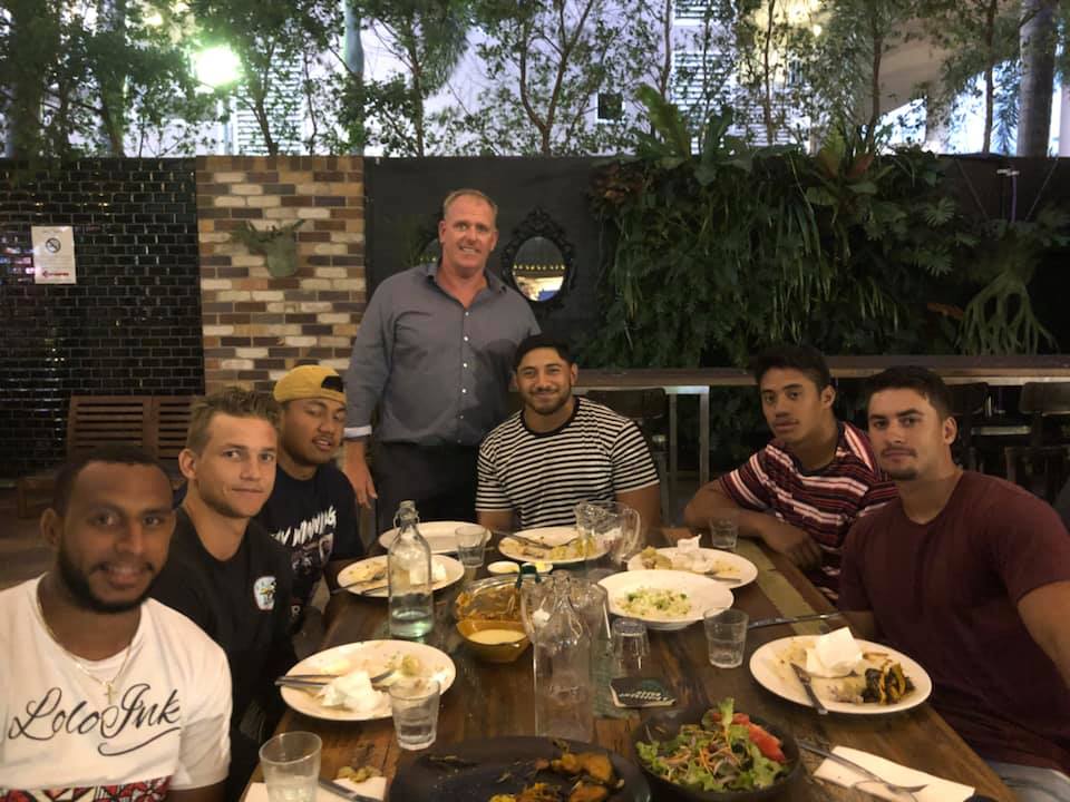 JasonOPray's tweet image. Dinner with the @nthqldcowboys. Smash em this weekend boys! #qldpol #sunshinecoast #events #NRL