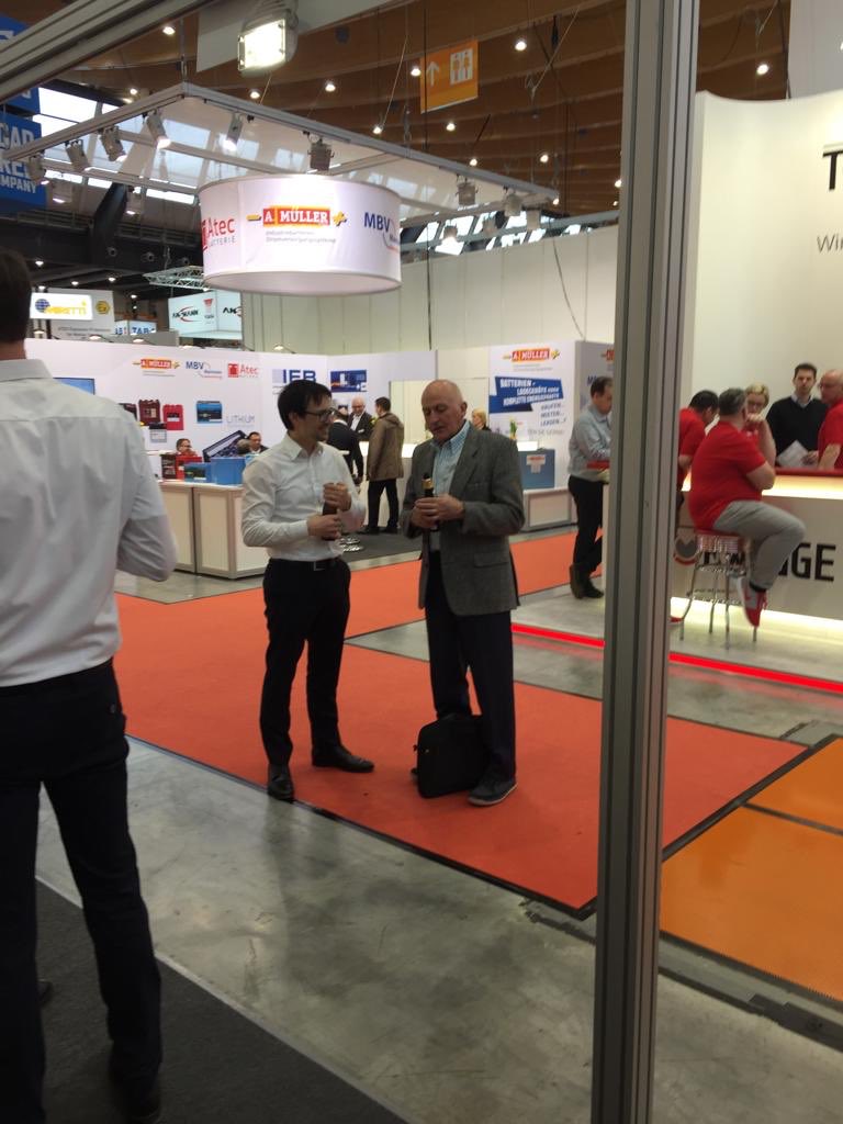 BInductive's tweet image. Day 3 @LogiMAT_Messe ! We had a great time meeting everyone the last couple of days and sharing our  #wirelesscharging system. If you haven’t already, stop by the #blueinductive stand in Halle 10 l Stand C40

#LogiMAT 
#LogiMAT2019 
#autonomousguidedvehicles 
#wirelesstechnology