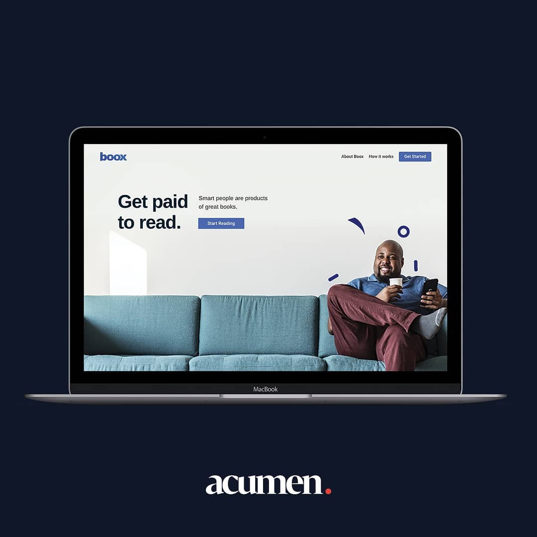 AcumenDigital_'s tweet image. We went all out for this one! From Product design to the User experience and then designing the marketing experience.
#DesignSpot today is focused on Boox, the reading culture product we designed.

#DesignThinking #product