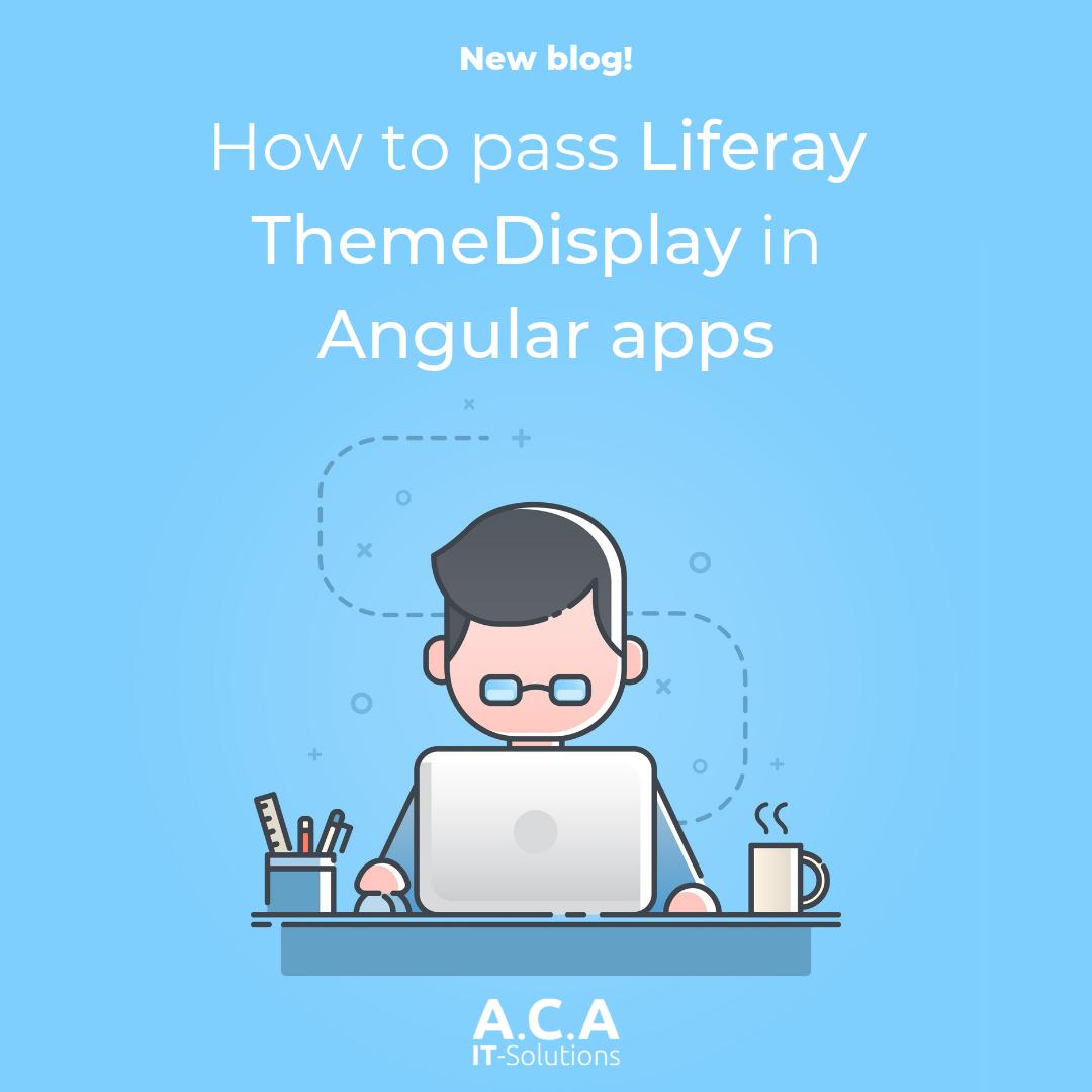 acagroup_be's tweet image. #Angular apps may throw an exception when it comes to #Liferay ThemeDisplay. In this #blog post, we’ll explain why that occurs and how you can fix it!
buff.ly/2IrbrjN