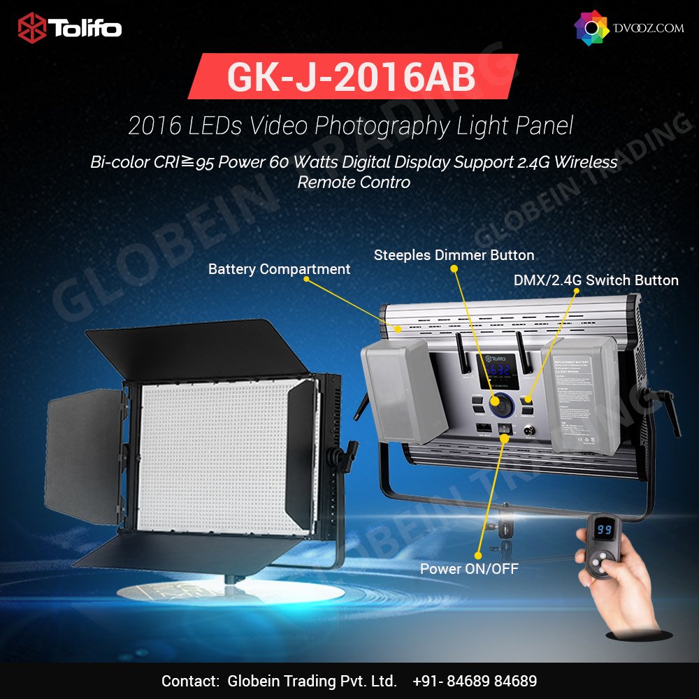 Dvoozdotcom's tweet image. Tolifo GK-J-2016 AB comes with excellent heat dissipation, safe and reliable performance.
Whatsapp:-  84689-84689
Visit:-  dvooz.com

#Tolifo  #WirelessRemoteControl #LEDStudioLight #Solidconstruction #scratchfree #Photography #360rotation #lightbeam