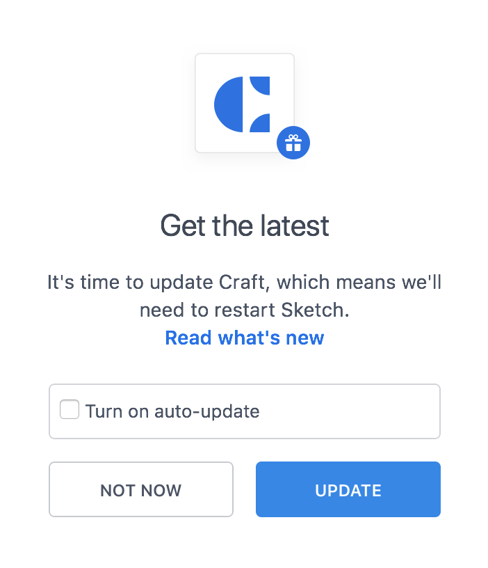 lwjon22's tweet photo. Didn't expect this with Craft 😞. Absolutely no feedback when clicking the update button. #Visibilityofsystemstatus #UX https://t.co/fUUHDBq7E1