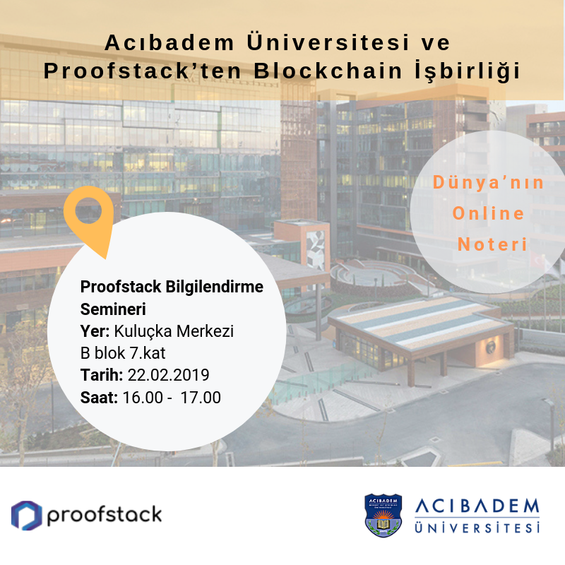 acukulucka's tweet photo. Patent başvurusu öncesi ya da araştırma sürecindeki tüm verilerinizi Proofstack Bilgilendirme Seminerimize katılarak koruma altına alın! #acukulucka #proofstack
**Programımıza katılmak isteyen katılımcılarımızın pelin.gurol@acibadem.edu.tr adresine mail atması gerekmektedir. https://t.co/c25TccqZ7y