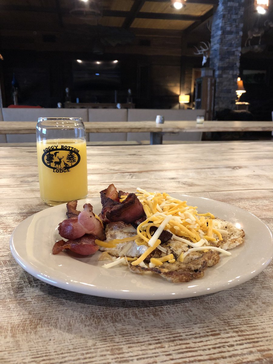 OutdoorScholars's tweet photo. Good breakfast, rain has stopped so off to the quail field. #outdoorscholarsprogram #quailhunting #soggybottomlodge https://t.co/LaX5jQVrB8