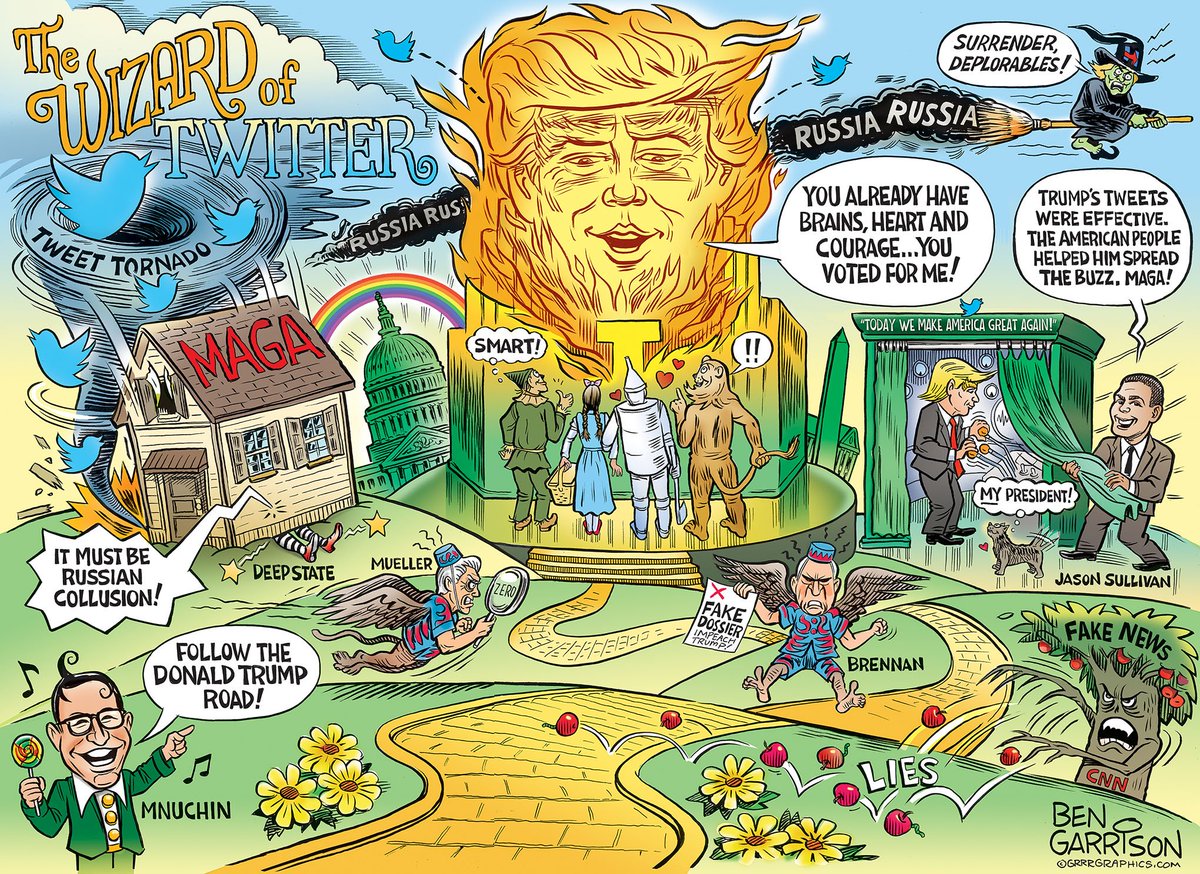 GrrrGraphics Cartoons on Twitter: "#NewWizardOfOzCharacters? I can ...