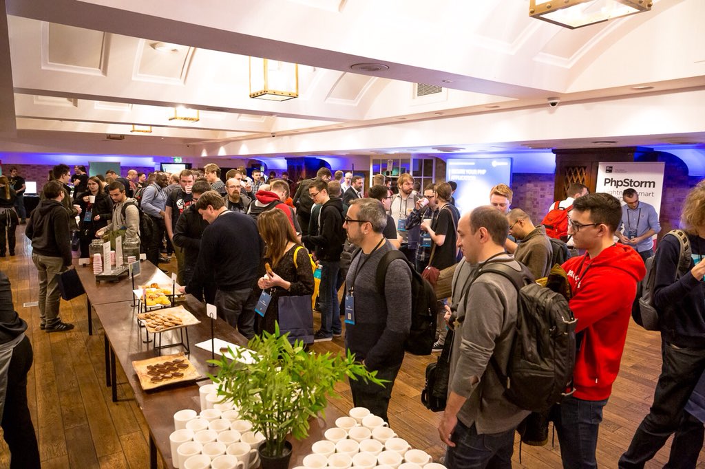 this_is_bud's tweet image. What a day so far! We’ve loved meeting everyone during the breaks at #phpuk19, and a big thank you to everyone who’s taken part in the #phpchallenge.
Stay tuned for an update on today’s frontrunners... 🎮💥