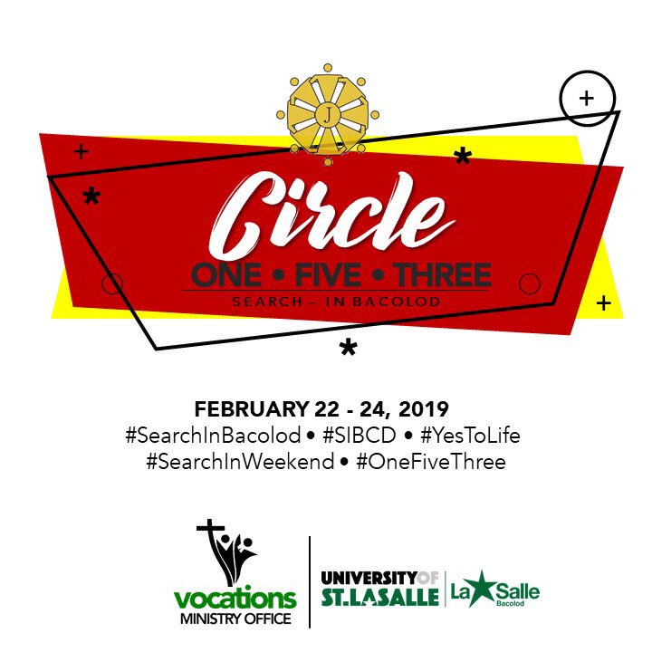 DLSBrothersBCD's tweet photo. All set for the LAST CIRCLE for the @HouseofMasson 

Join us in praying for the Participants as well as our Core Group and Junior Facilitators for the success of the Search In ⭕️153 retreat!

#YesToLife #SIBCD #SearchInBacolod #SearchInWeekend
#OneFiveThree
#PrayAndBelieve🙏🏼✨ https://t.co/tVkFaie7XE