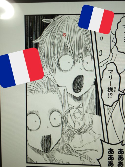 驚いた顔描き込みすぎてティムバートン作品みたくなってしまったサンソンとアマデウス 