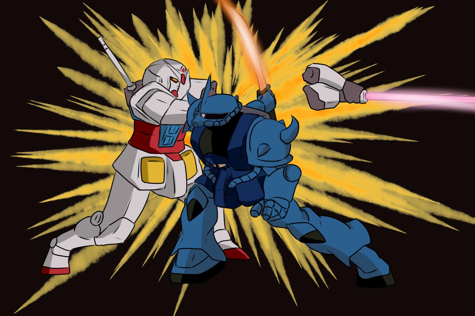 MS IN ACTION!!　ガンダムVSグフ　『ランバラル特攻』 wyw801m MS IN ACTION!! ガンダムVSグフ 『ランバラル特攻』 wyw801m
