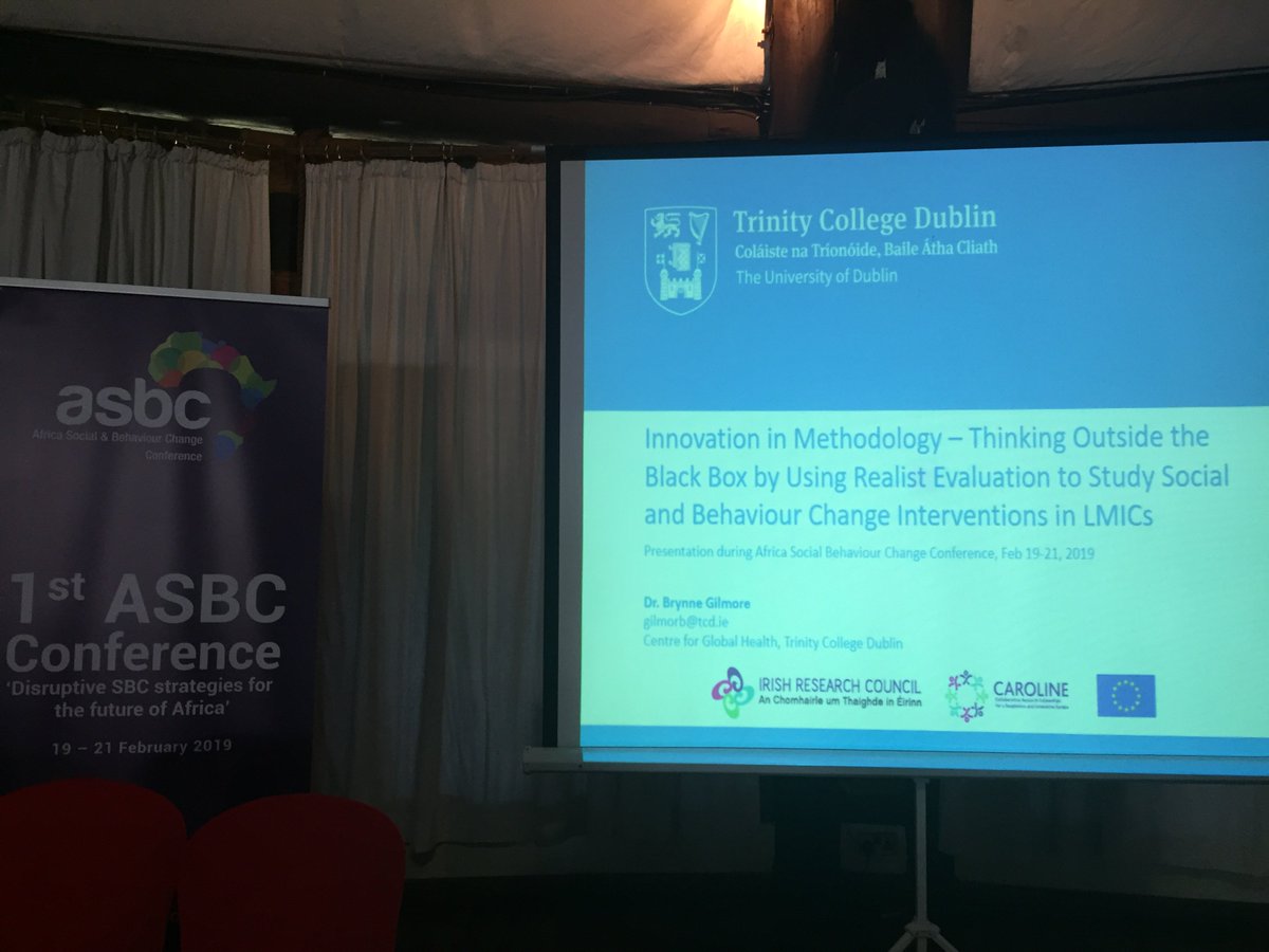brynne_gilmore's tweet image. Wonderful 3-day @AfricaSBC Conference in Nairobi, where we shared some early work from our #realistevaluation with #genderanalysis for #SBC programme- a partnership w/ @ConcernKenya @Concern and @TCDCGH, funded by @IrishResearch @MSCActions #LoveIrishResearch #ASBCConference2019