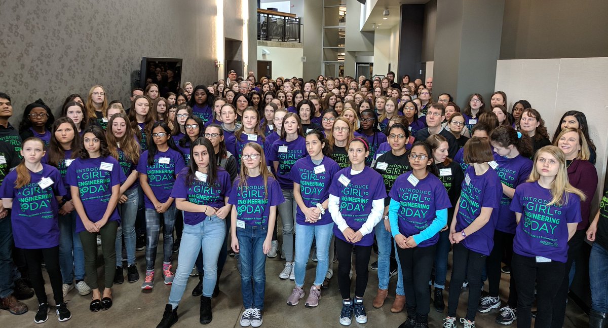 argonne's tweet image. Welcome to #IGED2019 at Argonne. Today we pair Argonne scientists with teenage girls to let them test drive a #STEM career
