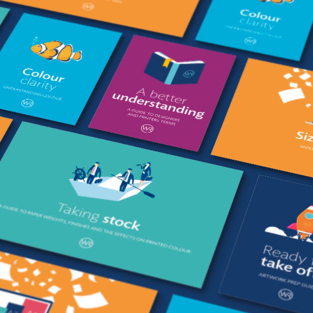 Thinking outside the box! We created something that goes beyond a traditional sales brochure, a multipoint print buyers pack as a promotion for innovative digital and litho printers <a href="/WRprinters/">Wood Richardson</a> supported by a direct mail campaign. #brand #illustration #print #york