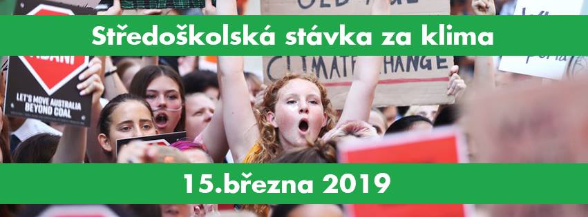Také čeští studenti se bouří proti změnám klimatu! 15. 3. vstoupí do stávky. "Proč se učit  pro budoucnost, když dospělí, nedělají nic pro to, abychom vůbec nějakou měli?” 

Fandíme! Čeknětě víc na 
fridaysforfuture.cz

#FridaysForFuture 
#StavkaZaKlima
#KonecDobyUhelne
