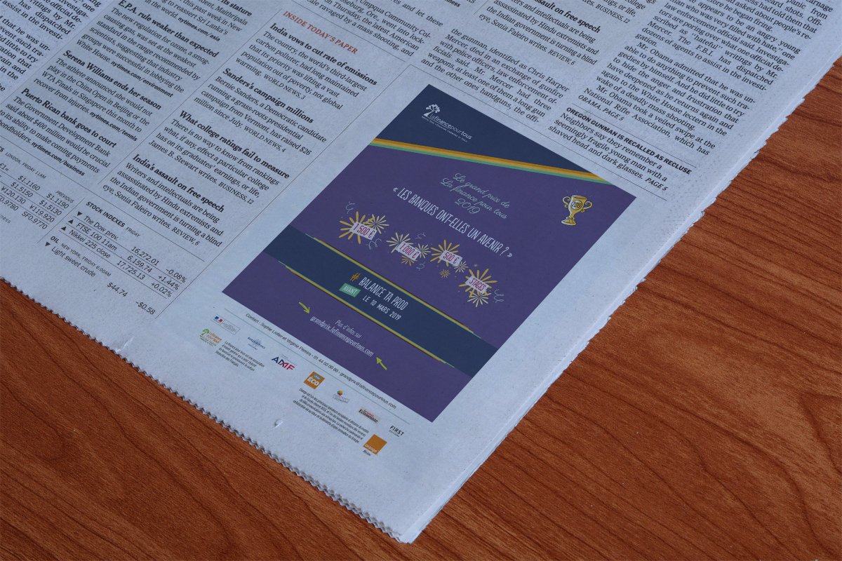 financepourtous's tweet photo. Devenez un expert de l'#EducationFinancière en vous abonnant à notre newsletter !
#ALaUne ce mois-ci les #étudiants ont la parole #GrandPrix2019
"Les banques ont-elles un avenir ?" Répondez et gagnez jusqu’à 1 500 €
#BalanceTaProd avant le 10 mars 2019
➡https://t.co/VHTOi1kTBo https://t.co/dTyLMedXSj