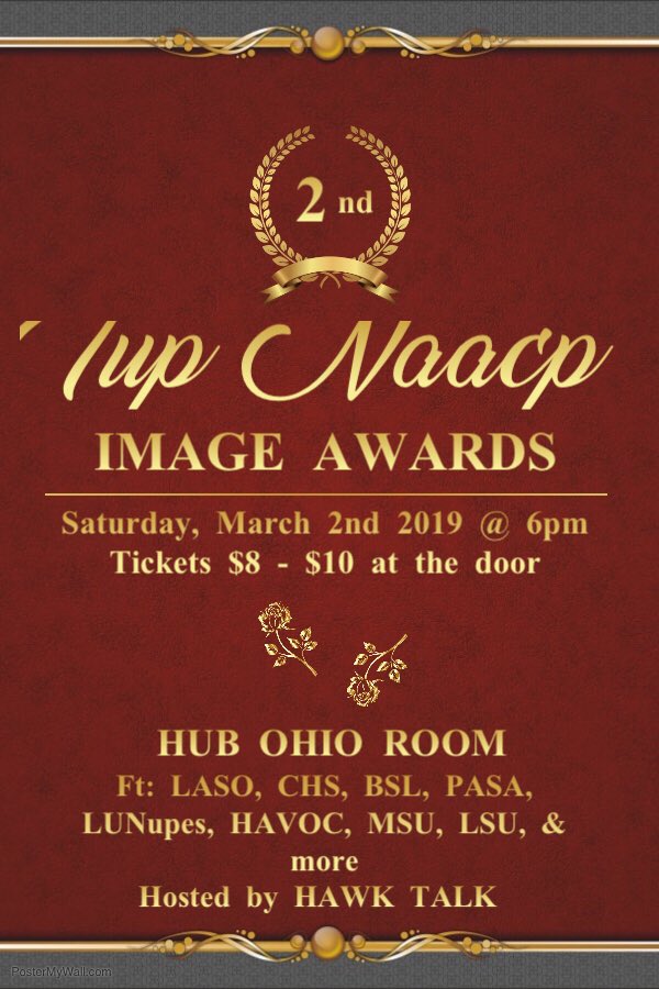 IUPNAACP16's tweet photo. #IUP here’s some of the categories:

New/Upcoming organization

Most community service (goes to an org) 

Most collaborations (goes to an org)

Proactive sorority award
Proactive fraternity award

IUP Civilian of the year

&amp; many more! Students get to vote! 
#RT &amp; share for us 💙 https://t.co/8qeCXdg5cF