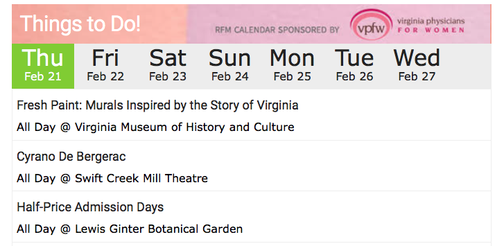 RFMtoday's tweet photo. Time for the #RVA event of the week! ￼👏 Presented by Virginia Physicians for Women @vpfw  Take a closer look at “Cyrano De Bergerac” at @SCMTheatre Click here for the RFM review ➡️ ￼ https://t.co/4BGSSdxhNM https://t.co/kydJwz0i8w