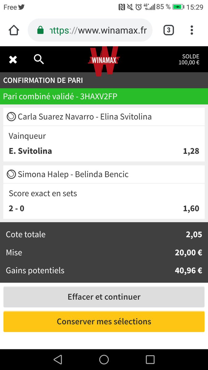 MightyProno's tweet photo. #MontanteByNono 
#WTADubai 🇦🇪
[ETAPE 1]

🎾 Halep 2-0 + Svitolina @2,05
Mise perso: 20€

Vous pouvez commencer de 10€

RT &amp; ❤️ si tu suis
#TeamParieur #ParionsSport https://t.co/2qxSWu0QJU