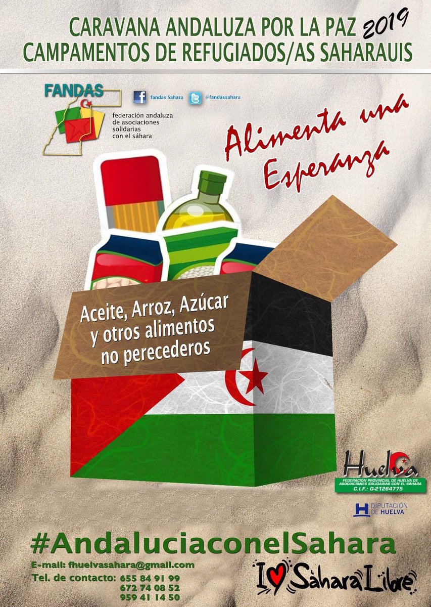 Días 23 y 24 de febrero en la calle Dos Plazas, de San Juan del Puerto, cambiamos libros por alimentos en horario de 11,00 a 14 ,00 y 16,30 a 19,00, te esperamos gracias. #sahara #Colabora #solidaridad