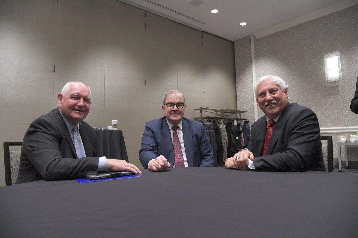 Wonderful to be w/my friends and counterparts from Canada & Mexico, @L_MacAulay & @vmva1950. We back the strong USMCA trade deal. We also want to combat the “Fear Your Food” movement by stressing the safety of our food supply. We rely on sound science, not political science.