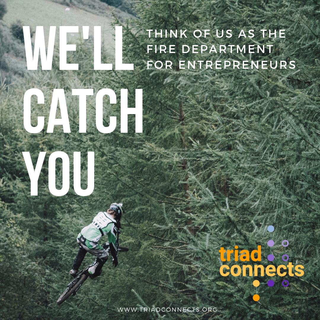 TriadConnects's tweet photo. Think of the #triadconnects #community as #firstresponders for #entrepreneurs that are stuck, that need help, in #winstonsalem #greensboro #highpoint #triad. https://t.co/UwUQvYfBto https://t.co/ntpU1UyE6i