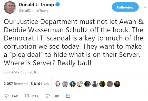 FullForceRex's tweet photo. @JudicialWatch #POTUSKnows https://t.co/iMpxh1n9ba