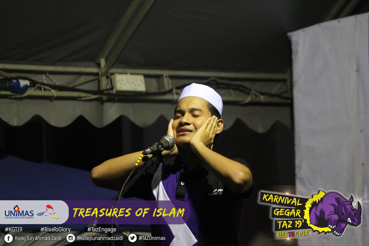 TAZUnimas's tweet photo. [LIVE UPDATE]

TREASURES OF ISLAM
21 FEBRUARI 2019 (KHAMIS)
KOLEJ TUN AHMAD ZAIDI

#KGT19
#RiseToGlory
#TazEngage
#EvolusiMahasiswaMenerajuiRevolusi https://t.co/FxVgH5Twi7