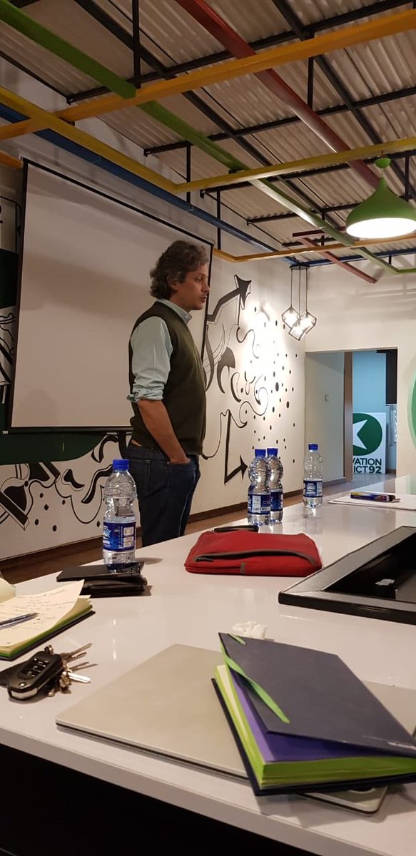 TheNestiO's tweet photo. #HappeningNow @yasserbashir, founder and CEO of Arbisoft, is conducting an interactive session on Thinking 10X and Disruptive Models in Lahore with an objective of inculcating 10X thinking among the participants of #ExploreChallenge. https://t.co/flXiNFs7bX