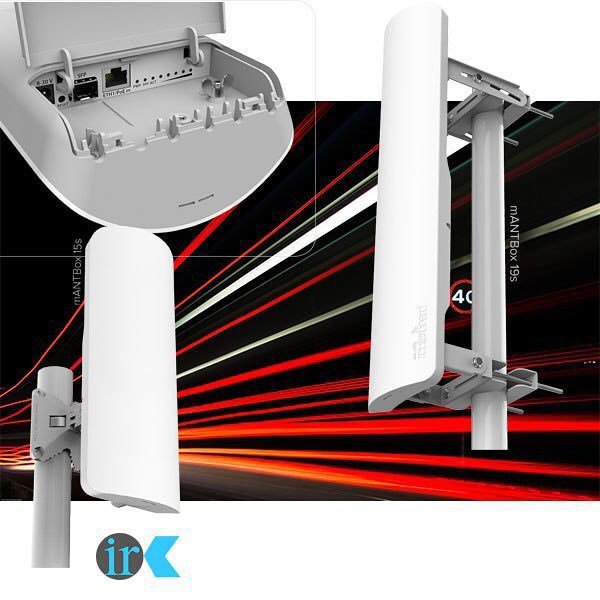 Irmikro's tweet image. ➡️ mANTBox 19s
⭕️رادیو و آنتن سکتور 120 درجه ⭕️ بورد قدرتمند
 RB921
⭕️ سی پی یو 
720Mhz
⭕️توان رادیو
 19dBi
💯گارانتی پارس ارتباط
goo.gl/KCJsFv
@IRmikro ift.tt/2GT4uWh