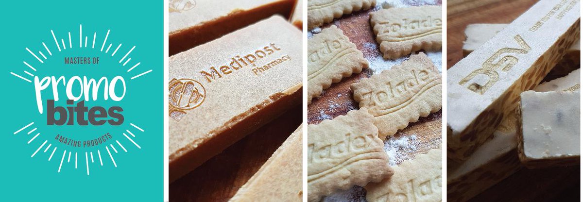PromoBites's tweet photo. Let your brand be taken on a sweet high with our #branded goodies 😊 Treat your guests to hand made crafted slabs of fudge, nougat and biscuits 😊 #BrandedTreats #AddYourLogo https://t.co/7Ml6UJasrk