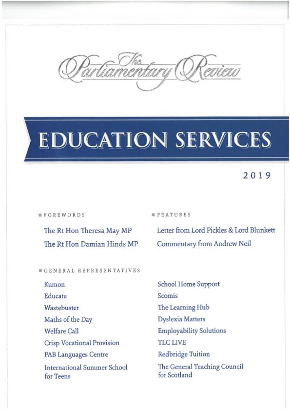 welfarecall's tweet photo. Thrilled to be in this month's @theparlreview  which focuses on Education Services. #localgov #positiveoutcomes #lookedafterchildren #vulnerablegroups https://t.co/OGQfc8tV7n