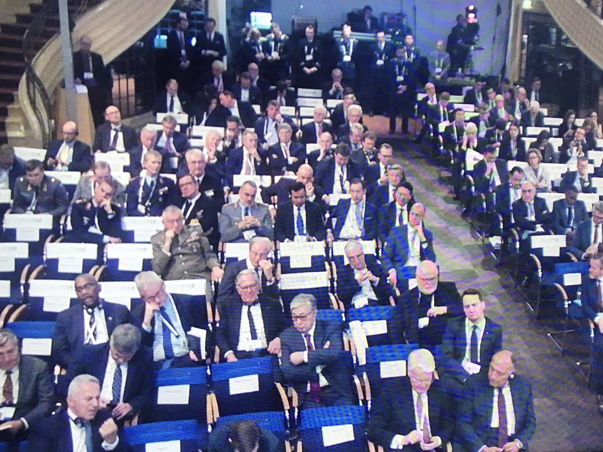 ChairmanEUMC's tweet photo. “I attended the @MunSecConf where more than 450 high-profile and senior decision-makers from around the🌍were assembled to engage in an intensive debate. #MunichSecurityConference provided an excellent venue for exchange of views on the relevant #polsec topics
#GenGraziano https://t.co/sbYDZpMqaY