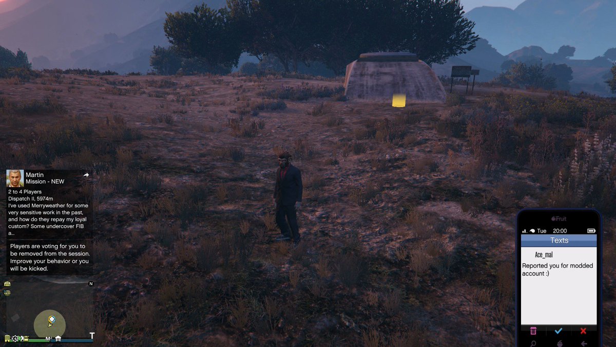 redback124's tweet image. Say hello to ace_mal. The latest salty crybaby on @PlayStation  to report me on #gtaonline