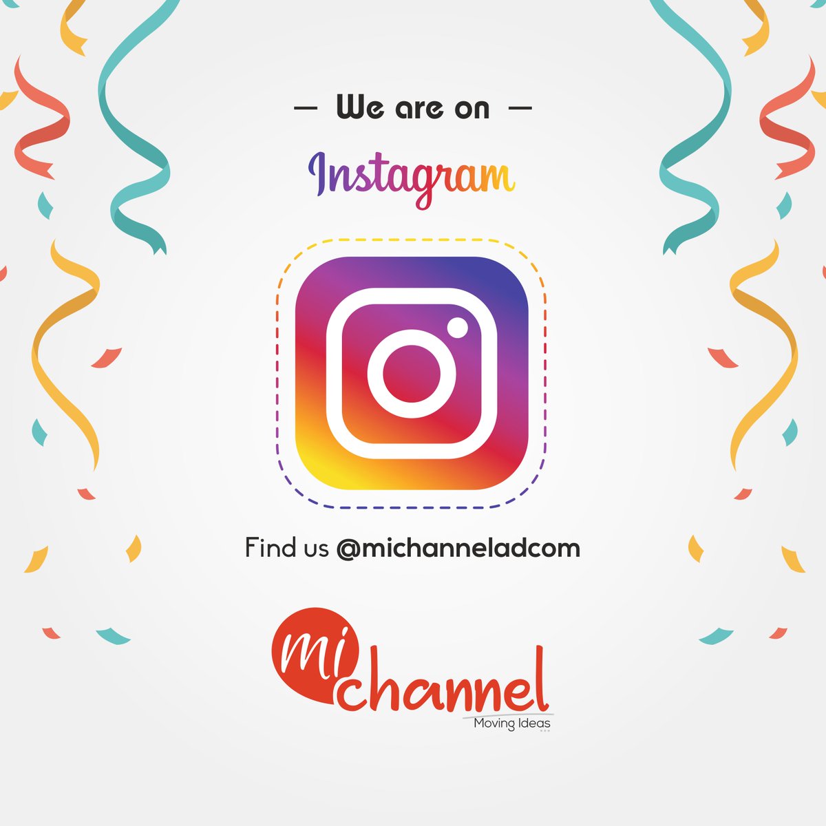 MIChanneladvt's tweet photo. MI Channel is all set to sweep you off on #Instagram. Follow us @michanneladcom to witness our best creativity, tips, and stories.
#Advertising #AdvertisingAgency #AdAgency #CreativeAgency #SocialMediaMarketing #SocialMedia #Marketing #BuildYourBrand #MIChannel #Surat #Gujarat https://t.co/qdHcPSgxtW