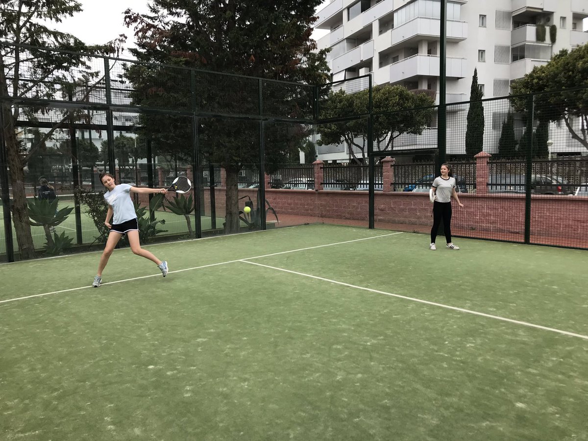 TeamAHSPE's tweet image. Paddle Tennis #gettingcompetitive #ahssportstour