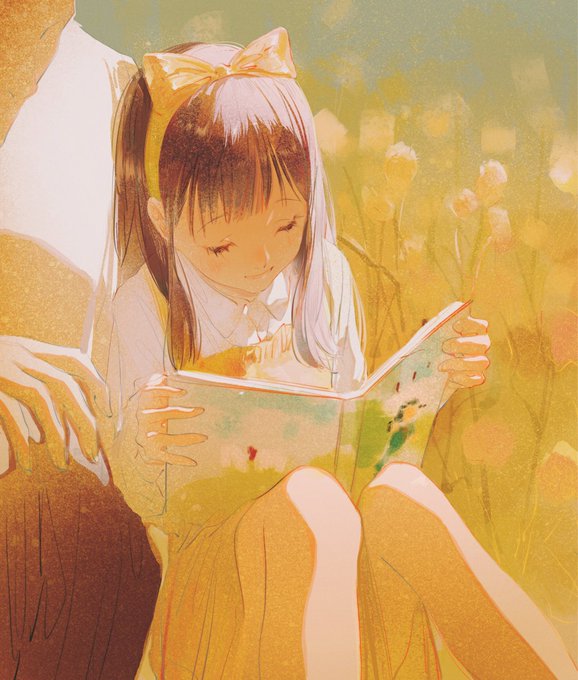 「女の子 読書」のTwitter画像/イラスト(古い順)