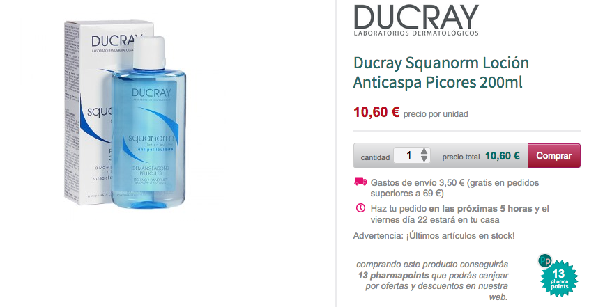 PharmaBuy's tweet photo. ¡Dí adiós a la caspa y a los picores! Esta loción anticaspa de Ducray alivia el picor asociado  al estado descamativo, sanea el cuero cabelludo y elimina la caspa. Desde la primera aplicación notarás alivio  👉🏽 https://t.co/mo4dPlchUP https://t.co/VuCwhRNTWq