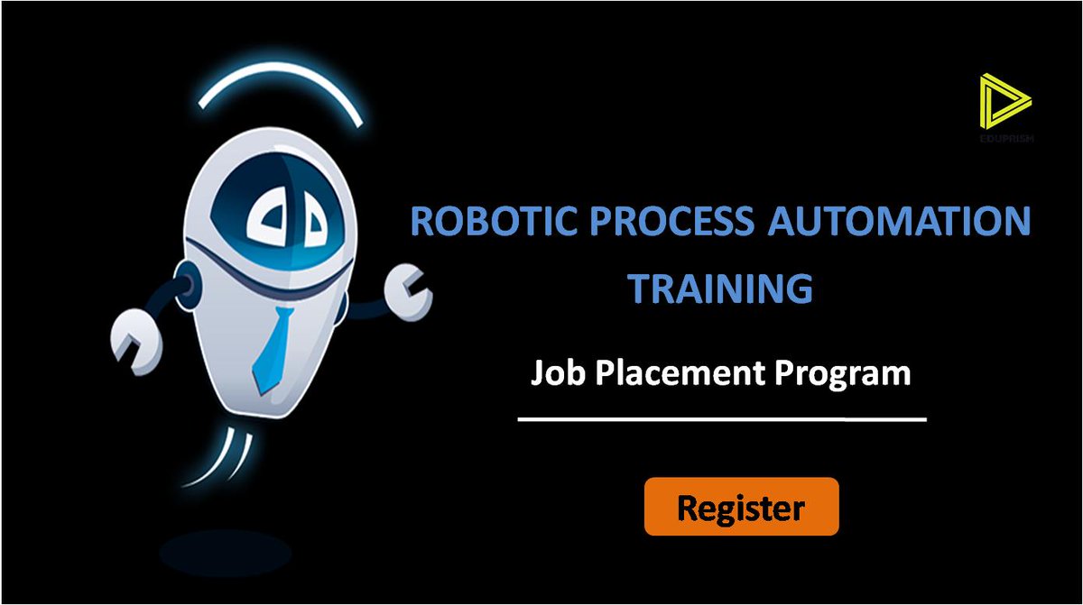 eduprismco's tweet image. The scope in the field of RPA is endless and immense. taking up a course in this field is going to of great help.
Now register for 100% Job Placement Program.
REGISTER FREE: goo.gl/RdLVLF
#Eduprism #RoboticProcessAutomationTraining #RPAcourseTraining #RPABangalore