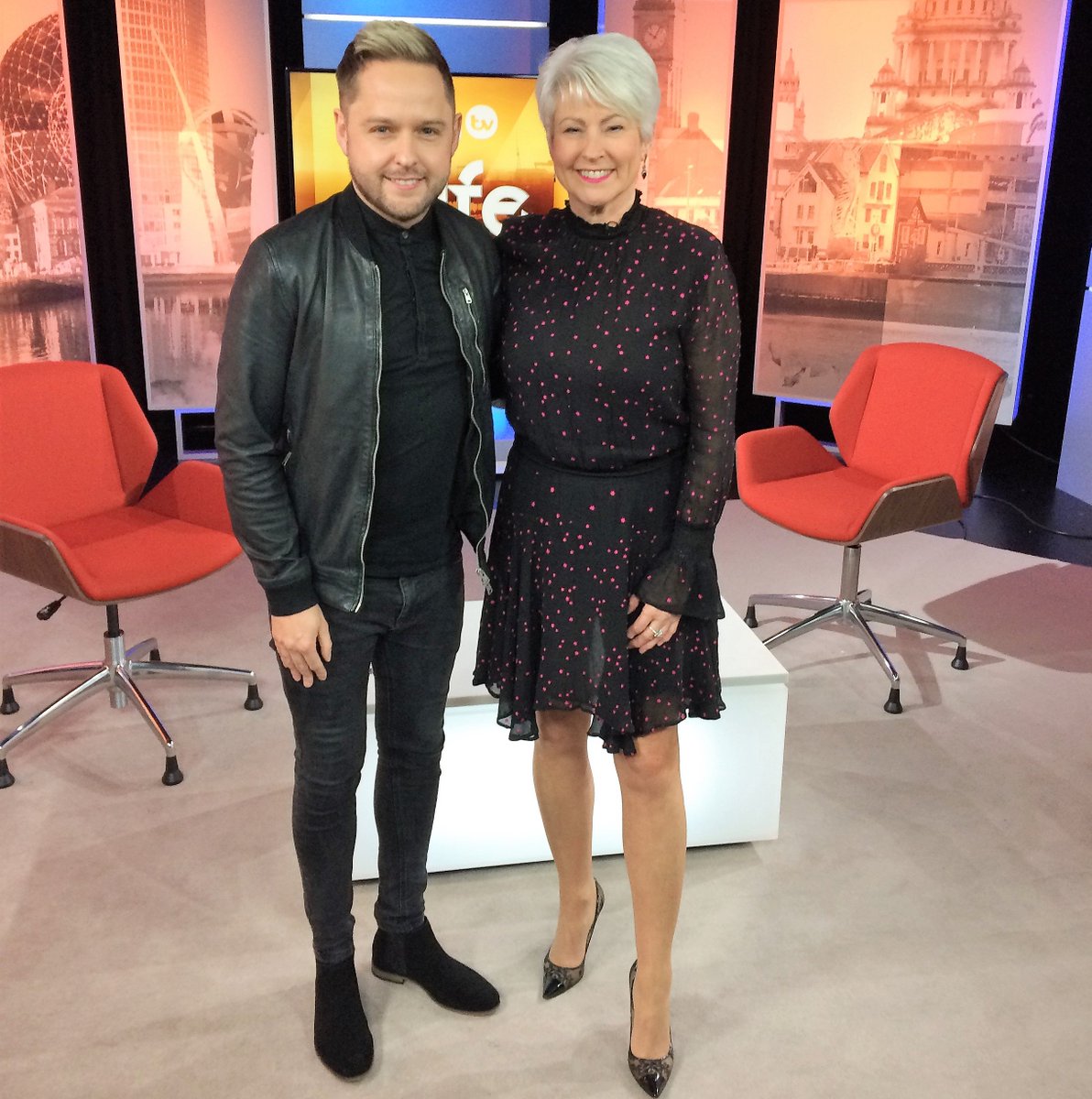 UTVLife's tweet photo. Country music star Derek Ryan is on UTV Life tonight at 10.45pm and we'll be finishing the show with a TV premiere of his new music video 'To Waltz With My Mother Again'. https://t.co/mKECfQ68SS