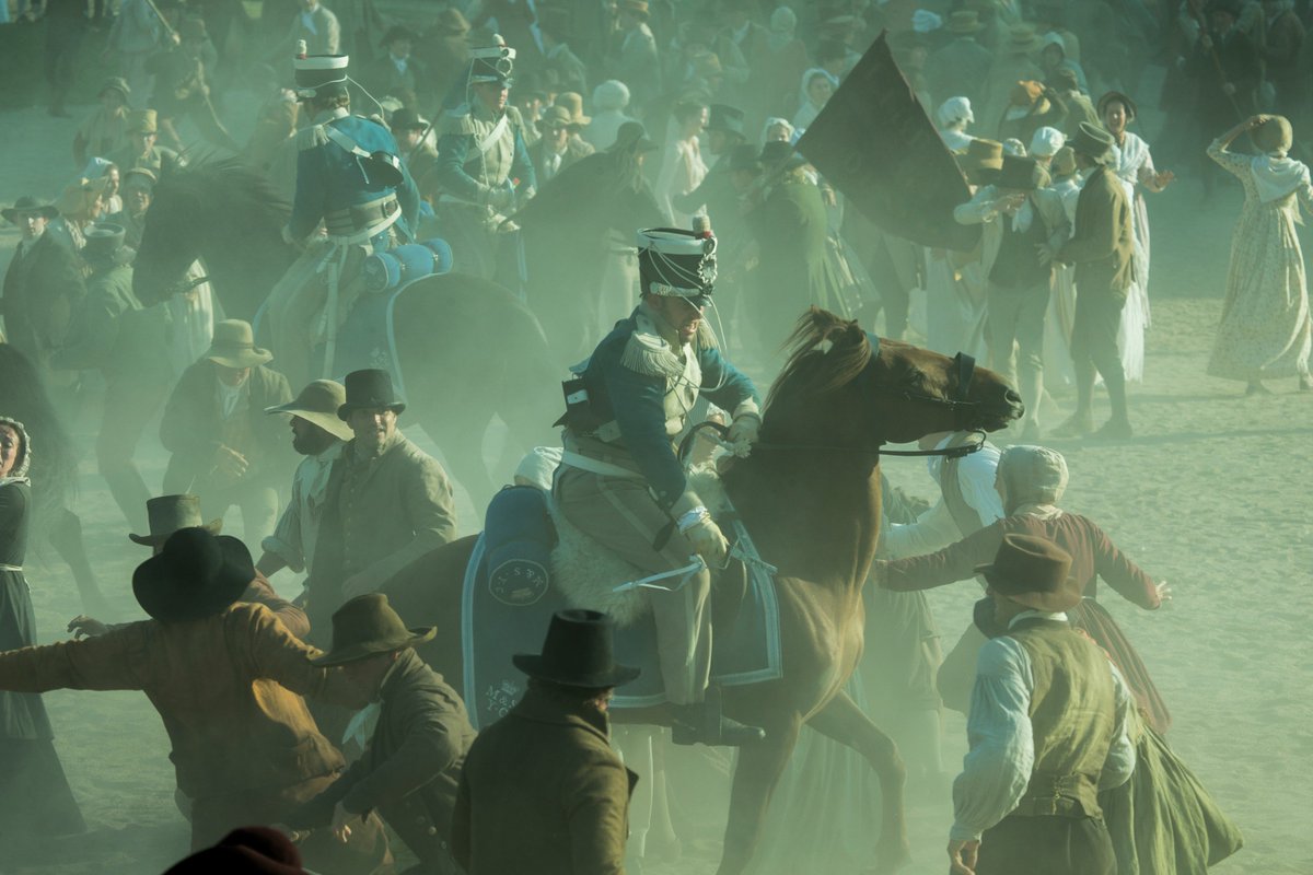 Now is the time for action.
Mike Leigh's groundbreaking #Peterloo is available to download today. apple.co/2TO5AWS